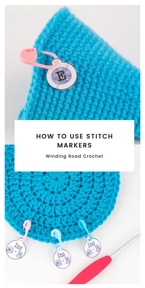 Stitch Markers how to use them in crochet