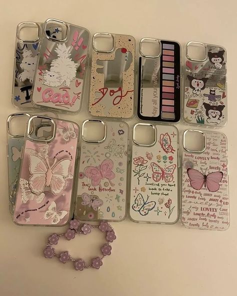 Clear Phone Case Design, Diy Phone Case Design, Phone Case Diy Paint, Retro Phone Case, Creative Iphone Case, Bling Phone Cases, Produk Apple, Girly Phone Cases, Iphone Obsession