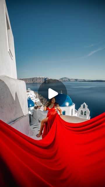 Gerald Hazizi  (Santorini photographer) on Instagram Instagram, Santorini, Santorini Flying Dress, Santorini Photographer, Flying Dress, Photographer, Red, On Instagram