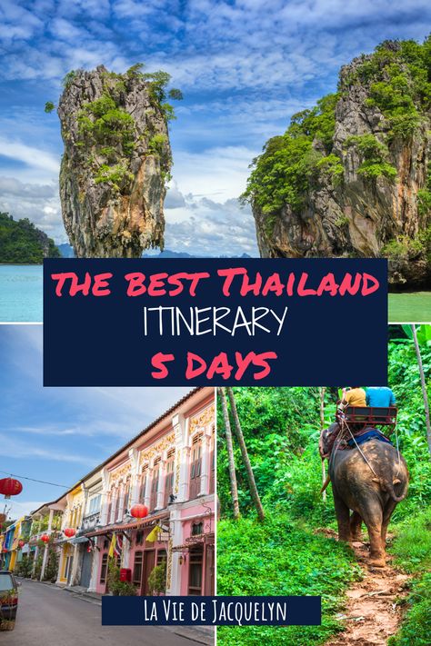 Thailand 5 Days Itinerary, Thailand Cambodia Vietnam Itinerary, Thailand Itenary, Itinerary Thailand, Backpacking Thailand, Thailand Resorts, Cambodia Itinerary, Things To Do In Thailand, Itinerary Design