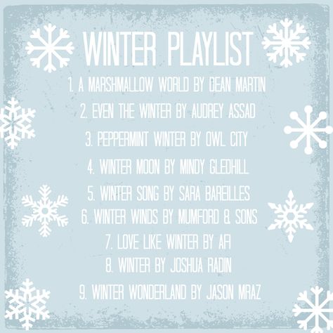 Winter Playlist Winter Music Playlist, Winter Songs Playlist, Playlist Suggestions, January Playlist, Winter Playlist, Music Lists, Winter Music, Christmas Playlist, Play That Funky Music