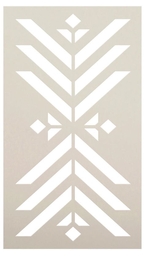 Geometric Stencil Designs, Western Stencil Patterns, Southwest Stencils Patterns, Aztec Stencil Pattern, Native American Geometric Designs, Native American Designs Pattern Ideas, Boho Designs Pattern, Easy Stencil Designs, Native American Art Pattern