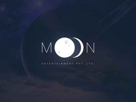 I like this logo, there are two moons on the logo, and the background is black. It really bring out the moons. Photoshop Logo Design Ideas, Moonlight Logo Design, Moon Logo Ideas, Moonlight Logo, Moon Graphic, Moon Logo, Moon Design, Design Website, Moon Art