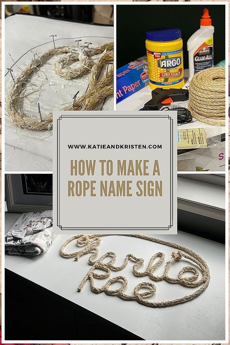 There are so many wonderful gift ideas for a birthday that everyone can enjoy! Whether you're looking for a creative gift or something practical, these ideas will have your loved one smiling from start to finish. Diy Rope Name, Rope Name Sign, Gift Birthday Ideas, Rope Decor Diy, Diy Projektit, Rodeo Birthday Parties, Cow Birthday Parties, Rodeo Party, Cow Baby Showers