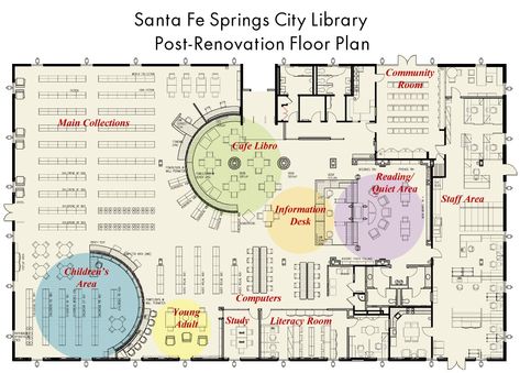 Public Library Architecture, Tv Room Layout, Library Floor Plan, Site Development Plan, Public Library Design, Site Plan Design, Library Plan, School Library Design, Architecture Design Presentation