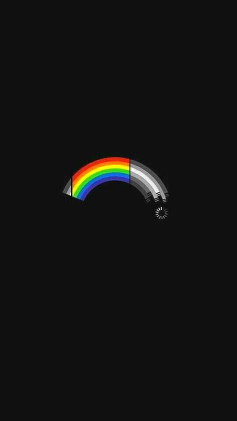 #wallpaper #black #white #rainbow #mood #phone #computer Black Phone Wallpaper, Phone Screen Wallpaper, Mood Wallpaper, Cute Emoji Wallpaper, Rainbow Wallpaper, Dark Wallpaper Iphone, Emoji Wallpaper, Wallpapers Iphone, Samsung Wallpaper