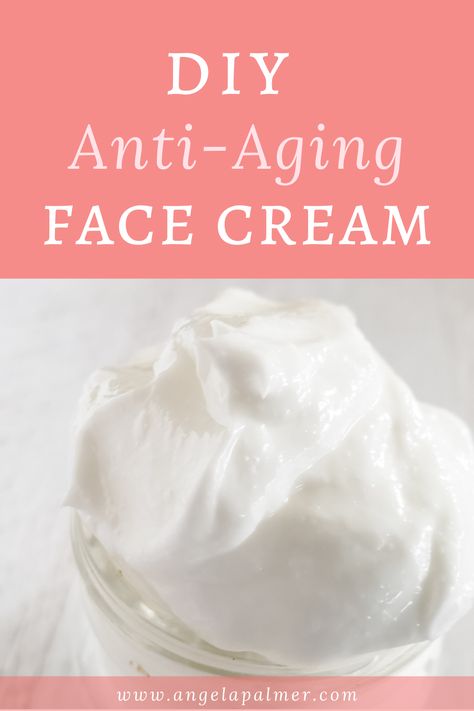 This DIY anti-aging face cream recipe will knock your socks off, my friend. Rich, moisturizing, but deeply absorbing and non-greasy, it's everything you want in a DIY face cream. But it's so easy to make, and costs so much less than the pricey boutique brands. Rosehip oil and evening primrose oil add vitamin C, E, A, and skin-healthy fatty acids for amazing anti-aging abilities. Pin to save, then click over to my farm blog for the DIY anti-aging face cream recipe. Homemade Face Cream Recipes, Homemade Anti Aging Face Cream, Anti Aging Face Cream Diy, Anti Aging Cream Recipe, Face Cream Diy, Face Cream Recipe, Diy Face Cream, Diy Face Moisturizer, Homemade Face Cream
