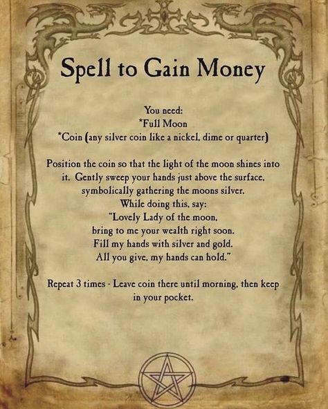 Sheri on Instagram: “✨ Spell to gain money ✨ Could always use a money spell. Enchantedcrystalz #crystalwitch #crystalcollector ✨🔮 #witchwork…” Money Spells Magic, Truth Spell, Spells That Actually Work, Witchcraft Spells For Beginners, Money Spells That Work, Good Luck Spells, Book Of Spells, Money Spell, Ouija Planchette