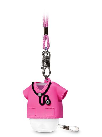 Pink Medical Field PocketBac Holder | Bath & Body Works Degree Party, Nurse Outfits, Weird Pins, Daschund Puppies, Pocketbac Holder, Pink Scrubs, Nurse Inspiration, Nurse Aesthetic, Medical Scrub