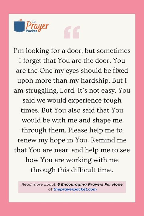 Embrace the power of prayer to infuse hope into your heart and soul. Let these prayers be a beacon of light in moments of uncertainty. Encouraging Prayers, How To Pray Effectively, Prayers For Hope, Unfailing Love, The Power Of Prayer, Prayer For Peace, Prayers For Strength, Hope In God, God's Heart