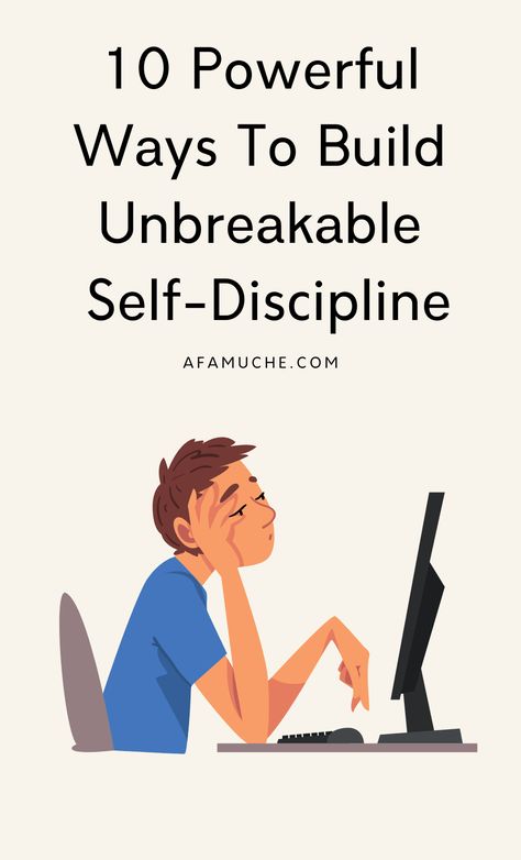 Practicing Self Discipline, How To Disiplin Yourself, How To Self Discipline Yourself, Self Discipline Tips How To Build, How To Gain Self Discipline, How To Create Discipline, How To Be More Self Disciplined, How To Practice Discipline, How To Learn Discipline