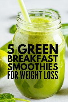 Apple Spinach Smoothie, High Protein Breakfasts, Protein Breakfasts, Green Breakfast Smoothie, Smoothies Vegan, Green Breakfast, Baking Soda Bath, Natural Detox Drinks, Spinach Smoothie