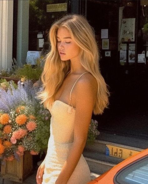 Scandinavian Hair, Warm Blonde Hair, Summer Blonde Hair, Honey Hair Color, Golden Blonde Hair, Warm Blonde, Honey Blonde Hair, Blonde Hair Inspiration, Blonde Hair Looks