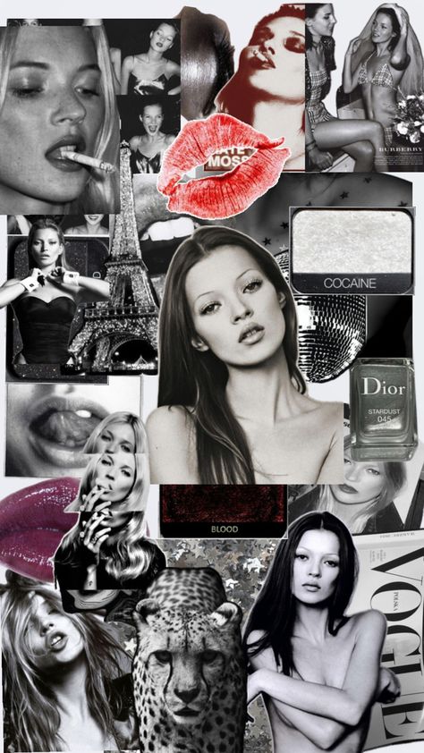 This pin is about the 90s super model Kate moss’s aesthetic Kate Moss, Collage, Kate Moss Wallpaper, Kate Moss Aesthetic, 90s Super Model, Moss Aesthetic, Moss Wallpaper, Super Model, The 90s