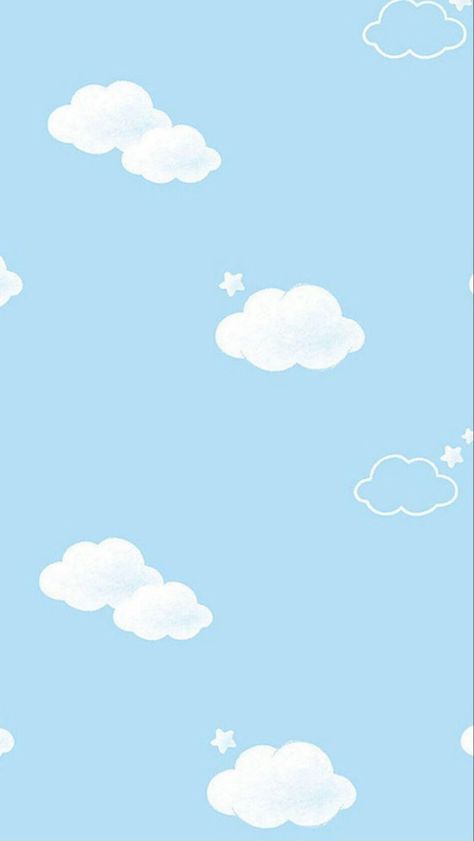 Cartoon cloud wallpaper used for home and lock screen Home And Lock Screen, Baby Boy Background, Clouds Wallpaper Iphone, Baby Boy Invitations, Colorful Room Decor, Baby Photo Frames, Photo Frame Wallpaper, Baby Boy Cards, Splash Images