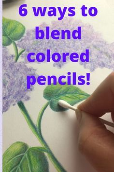 Blend Colored Pencils, Pencil Blending, Watercolor Pencils Techniques, Colored Pencil Art Projects, Blending Techniques, Watercolor Pencil Art, Blending Colored Pencils, Water Color Pencil, Colored Pencil Tutorial