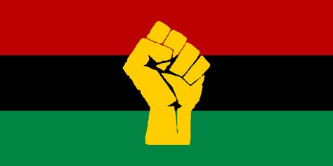 Black Power Pan-African Flag Black And White Flag, African American Flag, Pan African Flag, Africa Flag, Pan Africanism, African Colors, African Flag, African Origins, African People