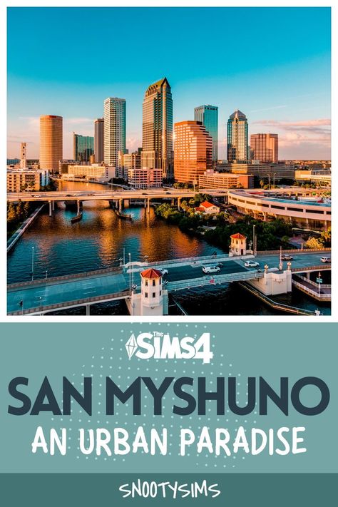 San Myshuno is an urban city and a Sims 4 world that was first introduced in the City Living game pack. With plenty of skyscrapers, modern buildings, and city lights, it represents the ideal version of modern city life. Being a Sims version of Hong Kong, Vancouver, and San Francisco, this is a world that never sleeps. If the buzzing atmosphere and fast life appeal to you, you are in the right place. Continue reading to find out more about how it feels like to live in this urban gem of a world. Sims 4 City Mod, Sims 4 Worlds Cc, Sims 4 World Overlay, The Sims 4 Worlds Cc, Sims 4 Cc New York, Sims 4 Vacation Mod, Sims 4 Cc Places, Sims 4 Cc City, Sims 4 City Living Mods