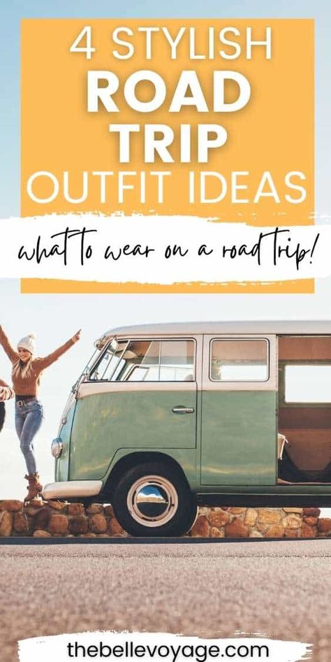 Get ready to hit the road in style! 🚗💨 Discover the ultimate guide to rocking road trip outfits that blend comfort and chic. From versatile essentials to trendy accessories, we've got you covered for every adventure. Pack your bags, turn up the tunes, and embark on a fashionable journey! ✨🌈 #RoadTripOutfits #FashionOnWheels #StyleAndAdventure Convertible Road Trip, Comfortable Road Trip Outfit, Car Travel Outfit Road Trips, Casual Road Trip Outfit, Roadtrip Outfit Comfy, Roadtrip Outfit Summer, Car Travel Outfit, Road Trip Outfit Spring, Cute Road Trip Outfits