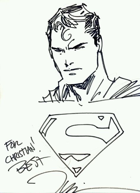 Jim Lee sketch of Superman Jim Lee Sketch, Jim Lee Superman, Superman Sketch, Superman Drawing, Jim Lee Art, Whiteboard Art, Comic Art Sketch, Batman Drawing, Comic Book Art Style