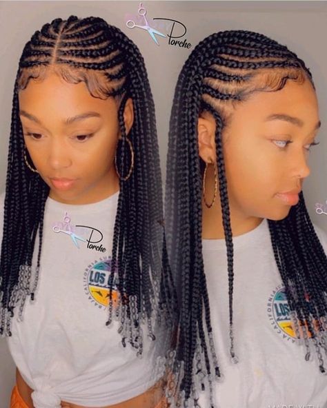 Fake Hair Braids, Girls Cornrow Hairstyles, Braids For Black Kids, Girls Braided Hairstyles Kids, Black Kids Braids Hairstyles, Teenage Hairstyles, Braided Hairstyles For Teens