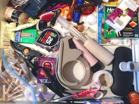 Kit Yarrow's junk drawer. Potpourri, Drawer Aesthetic, Junk Drawers, Junk Drawer, Time Capsule, Psychologist, A Box, Drawers, 10 Things