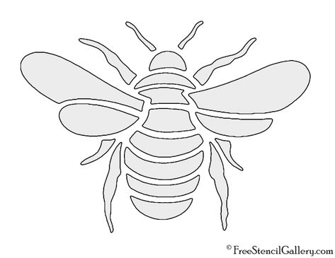 Bee Stencil | Free Stencil Gallery Mosaic Patterns Templates Free Printable, Mosaic Patterns Templates, Hirsch Silhouette, Free Stencils Printables Templates, Printable Stencil Patterns, Stencils Printables Templates, Bee Stencil, Stencil Patterns Templates, Free Stencils Printables