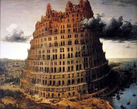 Babel Tower, Babylon. | Pieter Bruegel (1525-69), was the fo… | Flickr Babylon Tower, Tower Of Babylon, Caim E Abel, The Tower Of Babel, Damien Chazelle, Pieter Bruegel The Elder, Castle Painting, Gardens Of Babylon, Pieter Bruegel