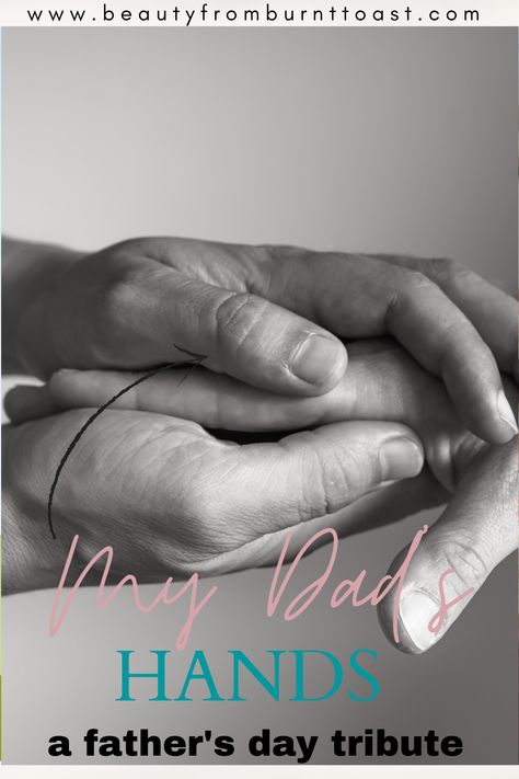 Our Father's Hands hold our hands for a short while, but our hearts forever. This moving tribute is for all the dads out there, both biological and non, who love their kids with strength and determination and steadfastness. It's a must-read. Self care. Self love. Self improvement. Self help in relationships. Hands Quotes, Strong Hands, Hand Quotes, Working Hands, To My Dad, Strong Hand, My Dad, Self Help, Self Improvement