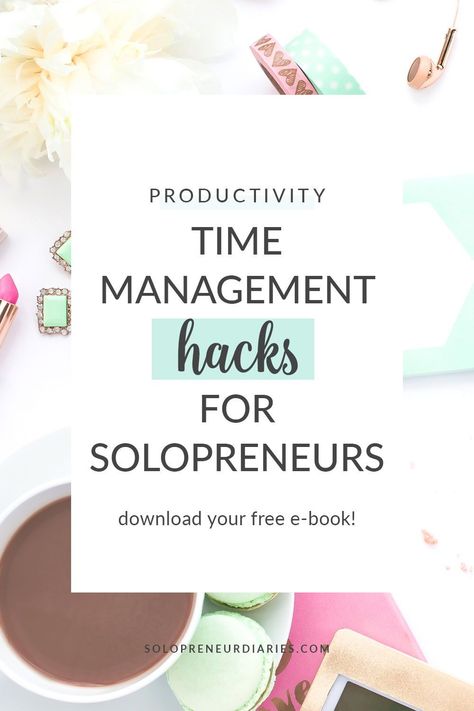 Here are time management strategies for online entrepreneurs and small business owners. Time Management for Solopreneurs has productivity tips and ideas that will help you stop procrastinating and stay focused on your most important things to do. #business #timemanagement Business Boundaries, Time Management Hacks, Solopreneur Business, John Gavin, Solopreneur Tips, Business Productivity, Time Management Tools, Stop Procrastinating, Time Management Strategies