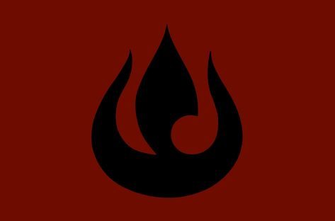 Fire Nation Symbol Fire Nation Symbol, The Last Airbender Characters, The Fire Nation, Avatar Tattoo, Avatar Cosplay, Fantasy Logo, Prince Zuko, Water Tribe, Fire Element