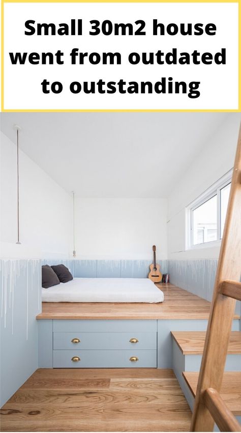 Half Lofted Bed, Elevated Bed Storage, Bedroom Raised Bed, Tall Bed With Storage Underneath, Bedroom With Raised Platform, Raised Bed In Bedroom, Raised Bedroom Bed, Small Bedroom Layout Queen Bed, Raised Double Bed