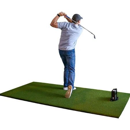 Golf Screen, Golf Impact Screen, Diy Golf Simulator, Home Golf Simulator, Indoor Golf Simulator, Golf Mats, Golf Room, Indoor Golf, Golf Simulator