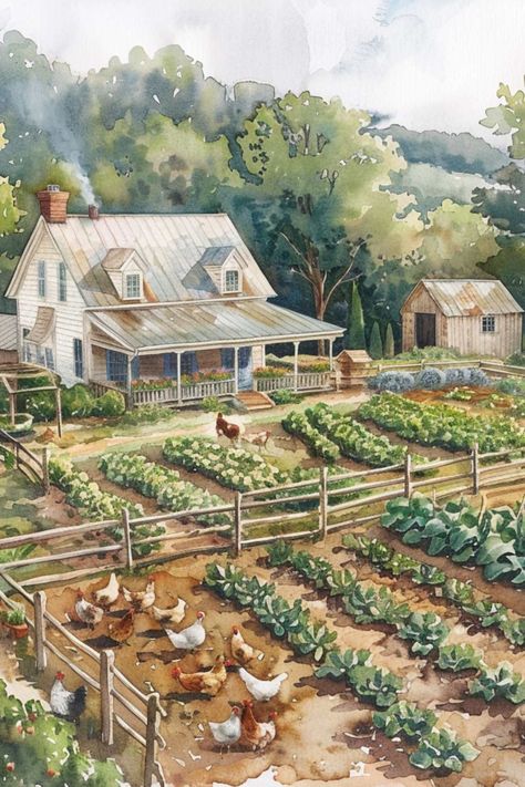 How To Lay Out Your Homestead So It's Beautiful and Efficient Bonito, Permaculture, Homestead Layout, Abandoned Farmhouse, Gardening Activities, Farm Lifestyle, Future Farms, Activities For Children, Enjoy Time