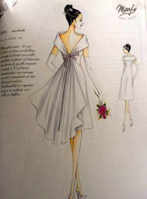 Vintage Wedding Dress Pattern, Marfy Patterns, Radio Silence, Evening Dress Patterns, Vintage Hollywood Glamour, Fashion Illustrations Techniques, Fashion Illustration Sketches Dresses, And So It Begins, Design Moda