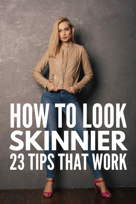 How to Dress to Look Thinner | Want to lose 10 pounds without exercising or dieting? Whether you’re plus size or just want to know how to dress for your body shape, these tips and ideas are for you! We’ll teach you what to wear, the importance of choosing clothes that fit, how to avoid cellulite on your legs, the best neckline, and everything you need to know about skirts, jeans, pants, patterns, and more! #lookthinner #dressthinner #looktaller #fashionhacks #beautyhacks #loseweight #flatbelly Brunette Medium, Fall Winter Hair Color, Summer Outfits Y2k, Home Wear Women Pajamas, Summer Outfits Curvy, Home Wear Women Casual, Korean Summer Outfits, Looks Jeans, Travel Essentials Men