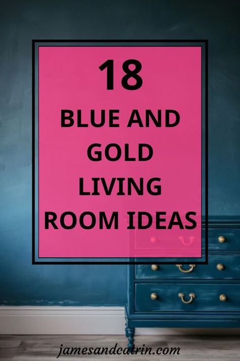 Get inspired by these breathtaking blue and gold living room ideas! Perfect for anyone looking to add a splash of luxury and warmth to their home decor. Dive into designs that blend comfort with glamour, making every moment at home a lavish experience 🌟🛋. #BlueAndGoldLivingRoomIdeas #GlamourHome #LuxuryLiving #DesignTrends Navy And Gold Office, Gold Living Room Ideas, Golden Sofas, Blue And Gold Living Room, Living Room Decor Elegant, Lavish Living Room, Living Room Decor Tips, Gold Living Room Decor, Glamour Home