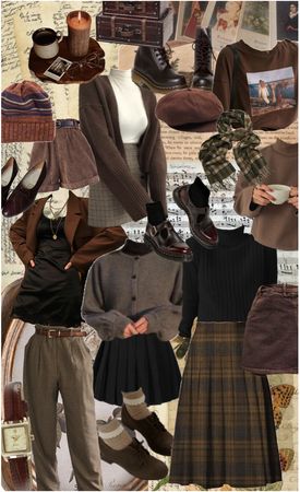 light academia Outfit | ShopLook Dark Academia Outfit Keywords, Fall Outfits Women Dark Academia, Ghost Academia Outfits, Scholarly Academia Outfit, Light Academia Outfits Women, Brown Asthetics Outfit, Librarian Core Aesthetic, Brown Dark Academia Outfit, Dark Academia Professional Outfit