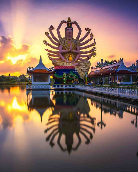 Explore Koh Samui's serene temples, rich cultural tapestry. Capture breathtaking panoramic views, intricate architecture and peaceful moments of reflection. #KohSamuiTemples #CulturalJourney #SereneSights #ThaiArchitecture #ExploreThailand #DiscoverThailand #BucketListThailand Koh Samui, Thailand Koh Samui, Intricate Architecture, Ko Samui Thailand, Peaceful Moments, Ko Samui, Koh Samui Thailand, Samui Thailand, Travel Packages