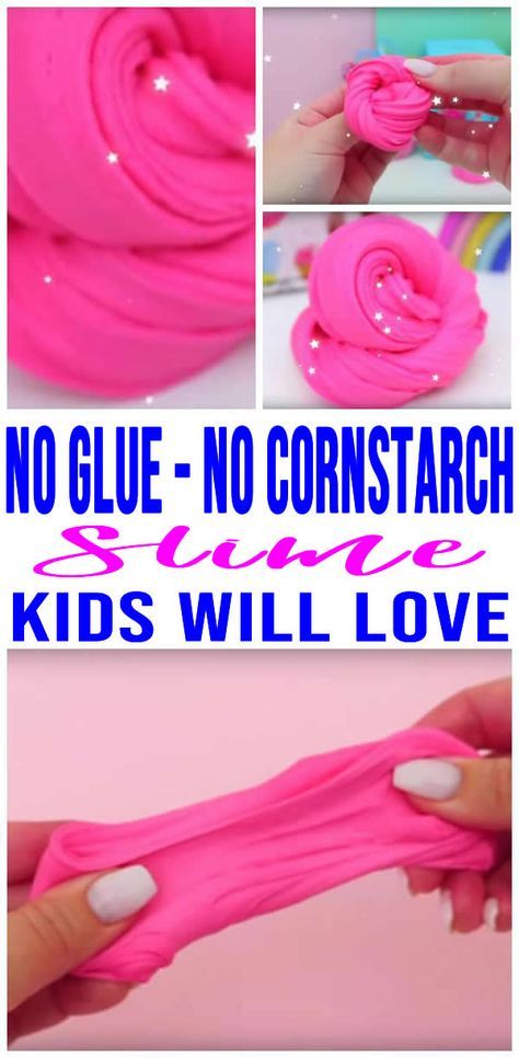 Slime Recipe With No Glue, Flour Slime, Slime Without Glue Recipe, No Glue Slime, 2 Ingredient Slime, Glue Recipe, Slime Without Glue, Youtube Slime, Diy Slime Easy