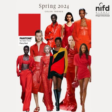 Stay up to date with the current 2024 color trends and learn the skills of fashion forecasting with NIFD Global Pimpri-Chinchwad one of the finest Fashion design and Interior design institute. #fashion #fashiontrends #ss24 #fashiondesign #design #trends24 #schoolofdesign #schoolofmanagement and schoolofbeauty#nifdglobal #nifd gobalPimpri-ChinchwadChinchwad 2024 Color Trends, Interior Design Institute, 2024 Color, Design Institute, Color Forecasting, Fashion Forecasting, Stay Up, Up To Date, Color Trends