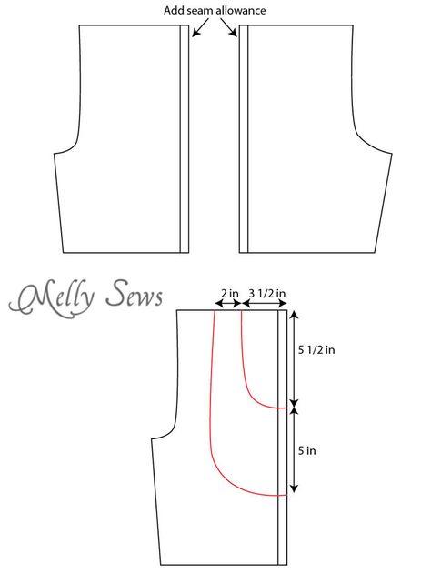 Modify pattern step 2 - Sew Mens Shorts Tutorial - with drawstring and pockets - Melly Sews Couture, Mens Shorts Pattern Free, Crochet Mens Shorts, Pajamas Shorts Pattern, Mens Shorts Pattern, Shorts Pattern Sewing, Mens Drawstring Shorts, Shorts Pattern Free, Sewing Men