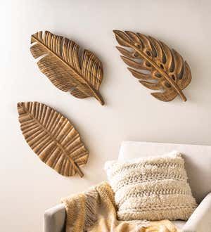 Decoration For Wall, Foliage Art, Hanging Leaf, Wood Phone Holder, Beautiful Outdoor Furniture, Wood Leaf, Leaves Wall Art, Carved Wood Wall Art, Leaf Ornament