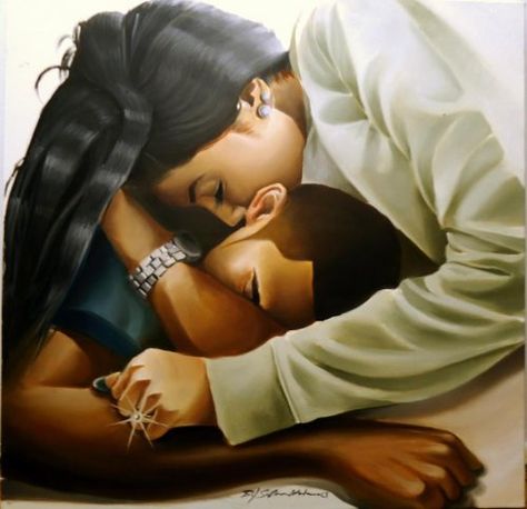 Black Romantic Art Love Prints and Black Couple Love Art Charcoal Drawings, Painting Love Couple, Image Couple, Black Couple Art, Black Artwork, Black Love Art, Afro Art, Dope Art, Romantic Art