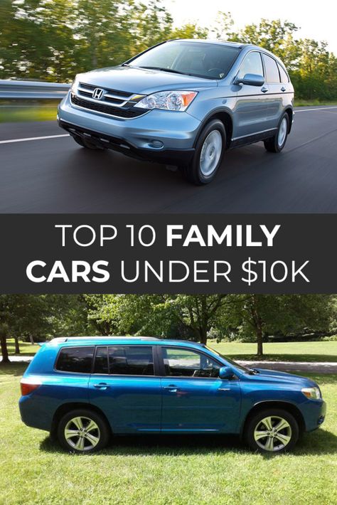 It’s a wonderful time to be in the market for a pre-owned family car, or as many in the auto industry call them, SUV. SUVs have been around for decades, and they have recently been the best-selling automobile category in the US. So, you’ll be able to find some excellent examples that fit in the best family cars under $10,000 category. Thanks to their size, they’re perfect for families. Since families also come with stuff, that extra room comes in handy. Family Cars, 8 Passenger Vehicles, Best Suv For Family, Toyota Rav4 2010, Family Cars Suv, Best Suv Cars, Best Family Cars, Cars 2006, Family Suv