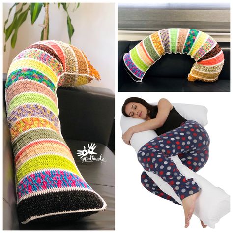 Crochet Support Pillow, Crochet Pregnancy Pillow, Crochet Body Pillow, Crochet Neck Pillow, Diy Pregnancy Pillow, Pillows Crochet, Pregnancy Kit, Crochet Box Stitch, Crochet Cushion Pattern