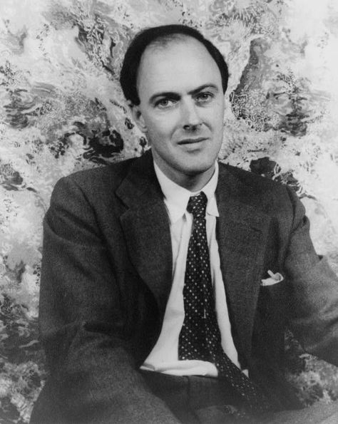 A portrait of Roald Dahl, the Welsh-Norwegian children’s author Roald Dahl Biography, Literature Authors, Georges Marvellous Medicine, Roald Dahl Day, Roald Dahl Quotes, Sophie Dahl, The Twits, Interest Board, The Giant Peach