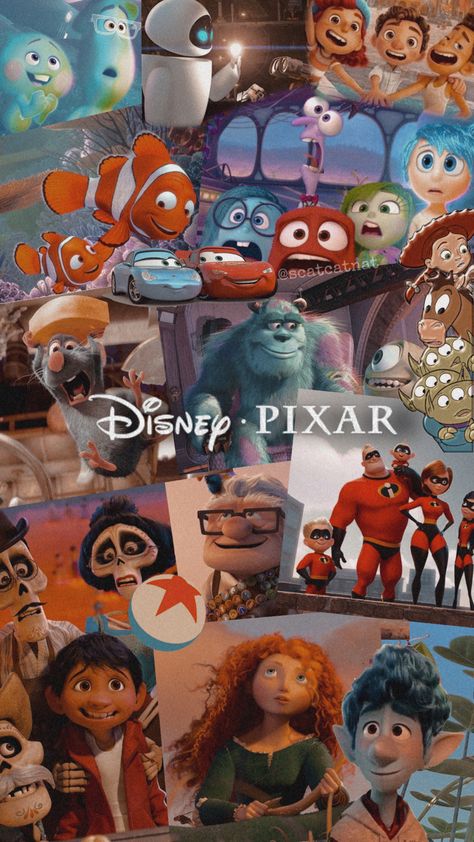 Aesthetic Pixar Wallpaper, Wish Characters, All Disney Characters Together Wallpaper, Pixar Aesthetic Wallpaper, Disney Aesthetic Wallpaper Iphone, Pixar Up Wallpaper, Pixar Wallpaper Iphone, Disney Collage Wallpapers, Disney Hd Wallpapers