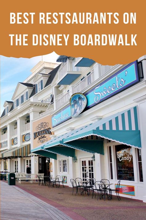 Disney World For Adults, Trip To Disney World, Disney Boardwalk, Disney World Food, Disney Restaurants, Disney Orlando, Disney Dining Plan, Disney Addict, Disney World Tips And Tricks