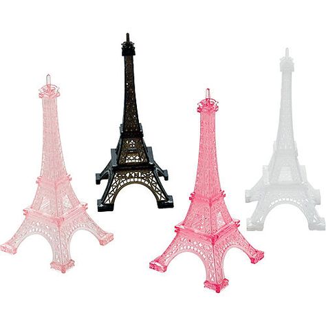 A Day in Paris Eiffel Tower Table Decorations 4ct Eiffel Tower Party Decorations, French Themed Birthday Party, French Themed Birthday, Eiffel Tower Party, Paris Party Decorations, Paris Themed Birthday Party, Fancy Nancy Party, Eiffel Tower Decorations, Paris Torre Eiffel